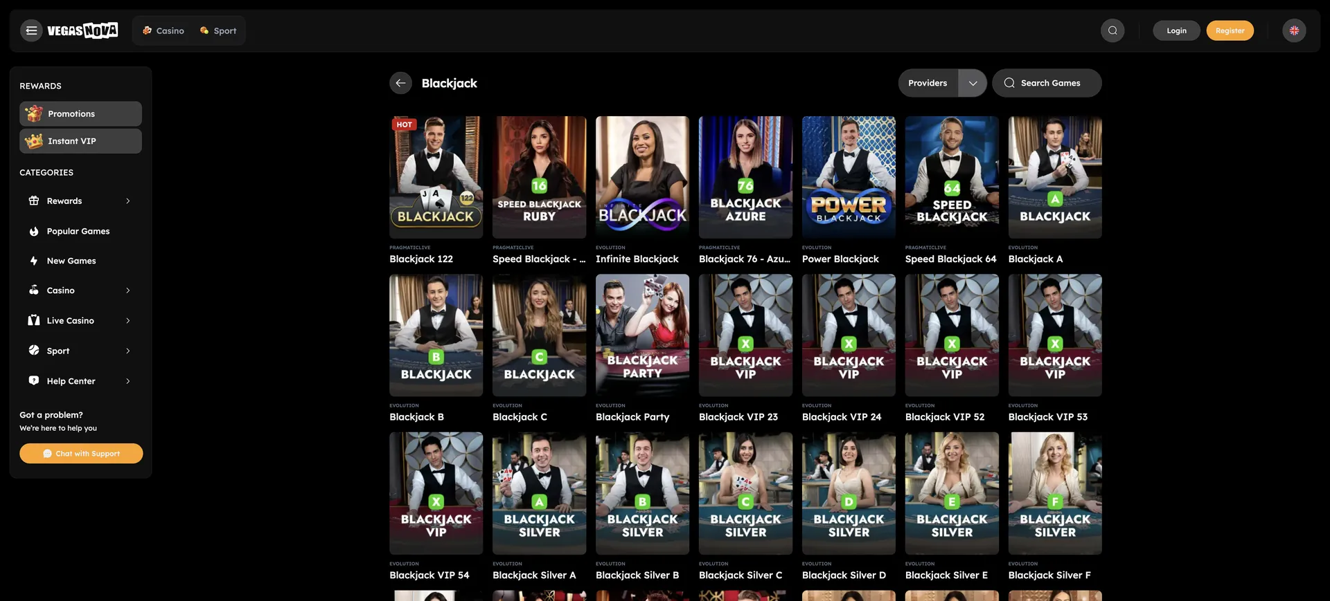 Games En Blackjack Vegasnova: Games En Blackjack
